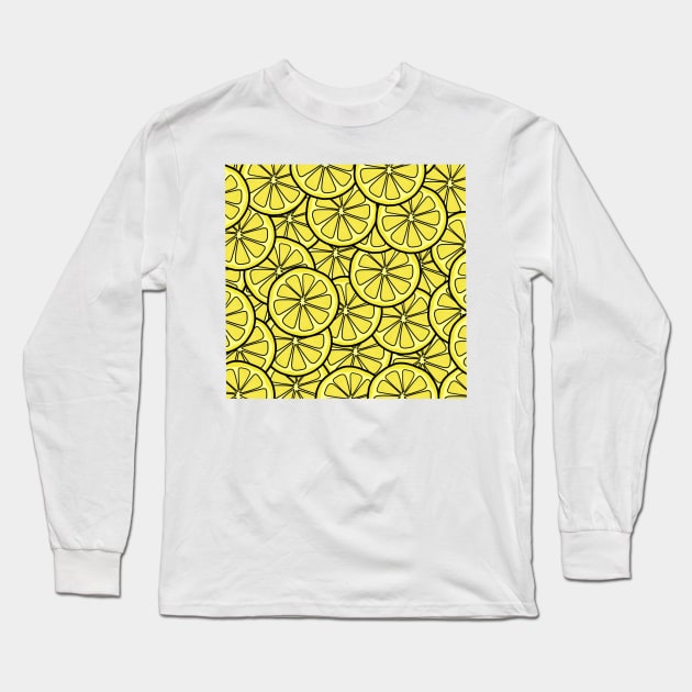 Lemons Long Sleeve T-Shirt by Jasmwills